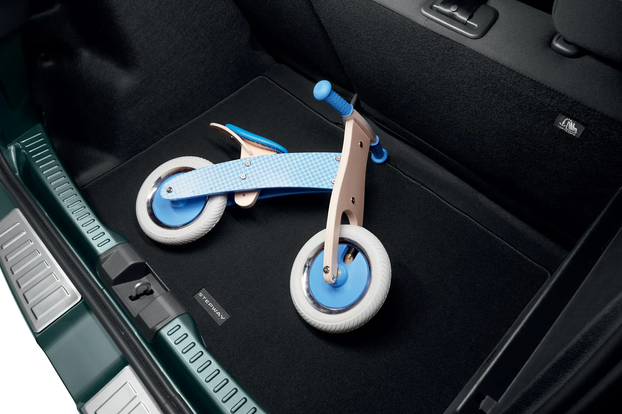 Tapis Coffre Sur Mesure Dacia Sandero 3 / Stepway 3 - TPE Antidérapant Étanché Avec Rebord Élevé 2021-2025