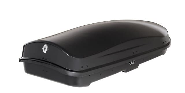 Coffre De Toit 480L Effet Carbone Pré-assemblé - Universel, Antivol, Pour Voyages Et Camping