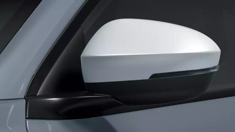 Coques de rétroviseur blanc nacré satiné pour FAMILLE XHN - Retail Renault Group