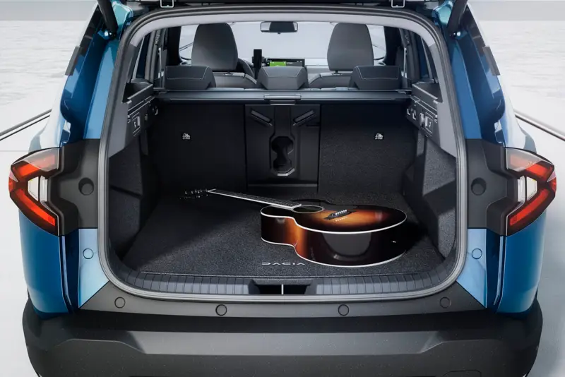Tapis Fait Main Tapis De Coffre Caoutchouc Pour Dacia Duster 4x2 (2017-2022) - Noir, Protection Max Dacia Duster Accessoires