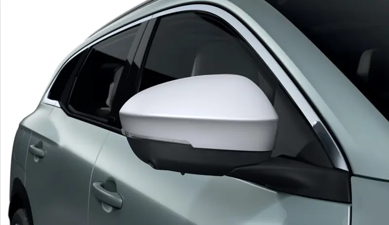 Couvercles De Rétroviseurs Pour Renault Mégane MK3 2008-2016 - Paire Noire En ABS, Protection Et Style