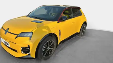 Photo de RENAULT 5 E-TECH ÉLECTRIQUE iconic cinq 150 ch autonomie confort Jaune