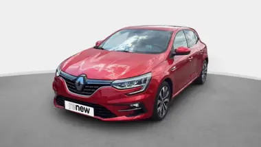 Photo de RENAULT MEGANE IV BERLINE Intens Blue dCi 115 - 21N Rouge
