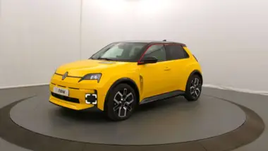 Photo de RENAULT RENAULT 5 E-TECH ELECTRIQUE Iconic cinq 150 ch autonomie confort Jaune