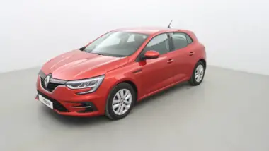 Photo de RENAULT MEGANE IV BERLINE Business Blue dCi 115 EDC - 21N Rouge